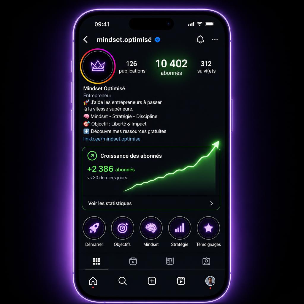 Comment ce profil est passé de 0 à plus de 10 000 abonnés avec notre service